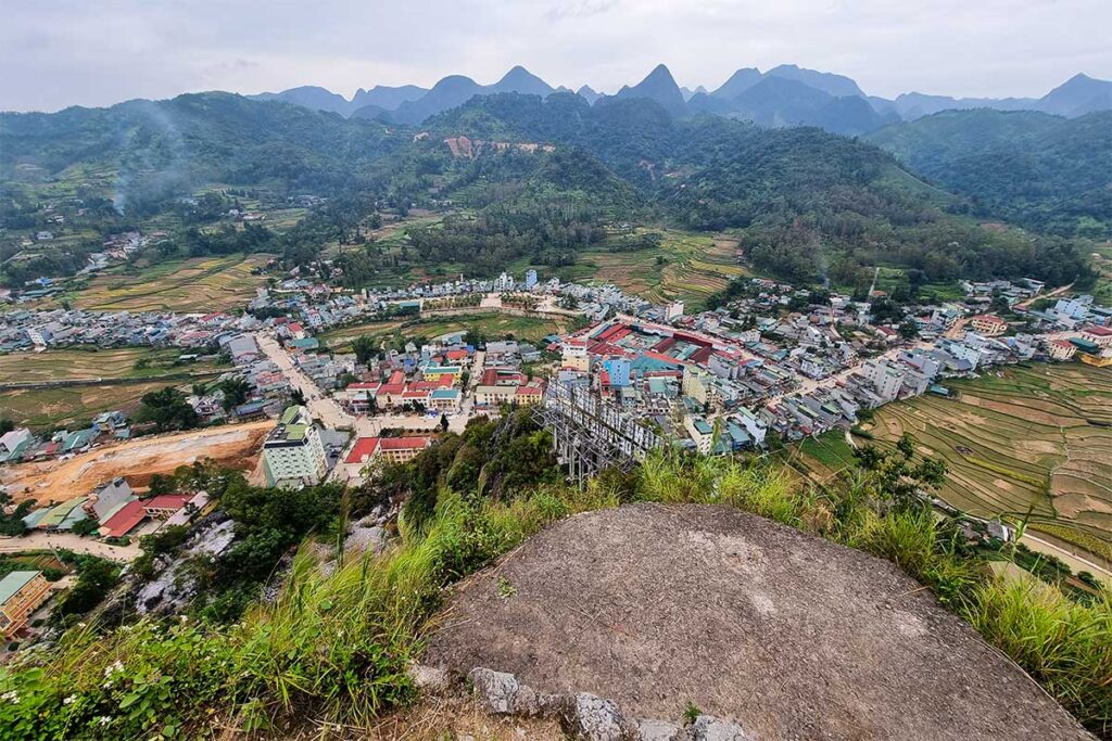 Dong Van French fortress viewpoint in Ha Giang