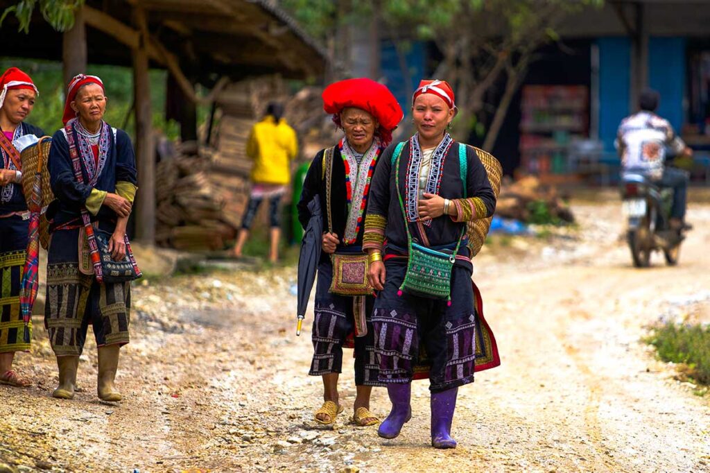 ethnic people in Sapa