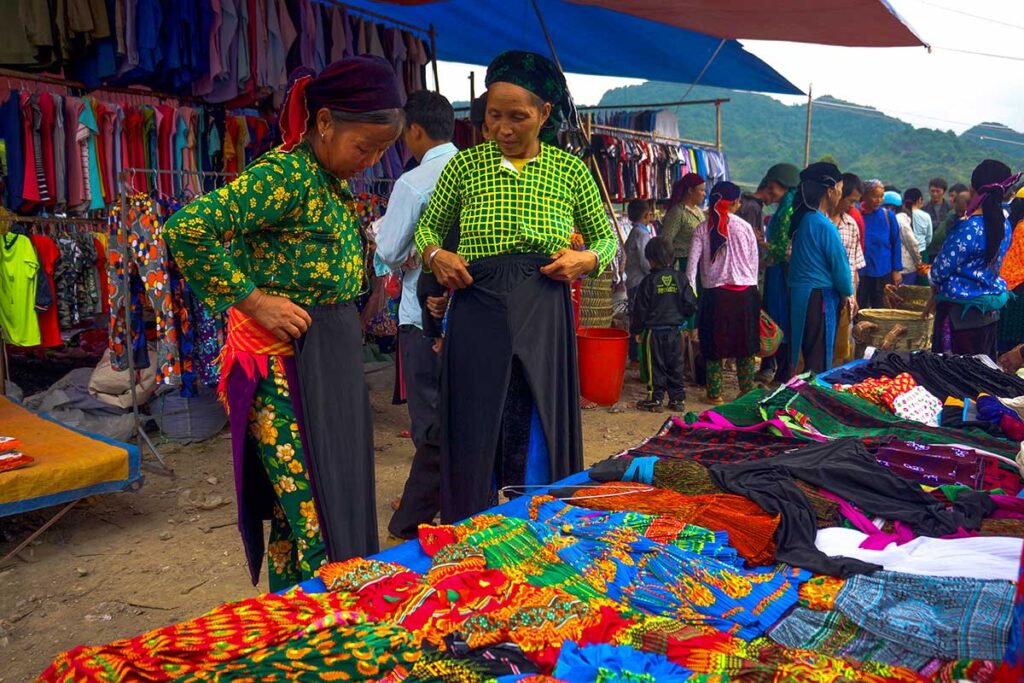 Quan Ba Market in Ha Giang